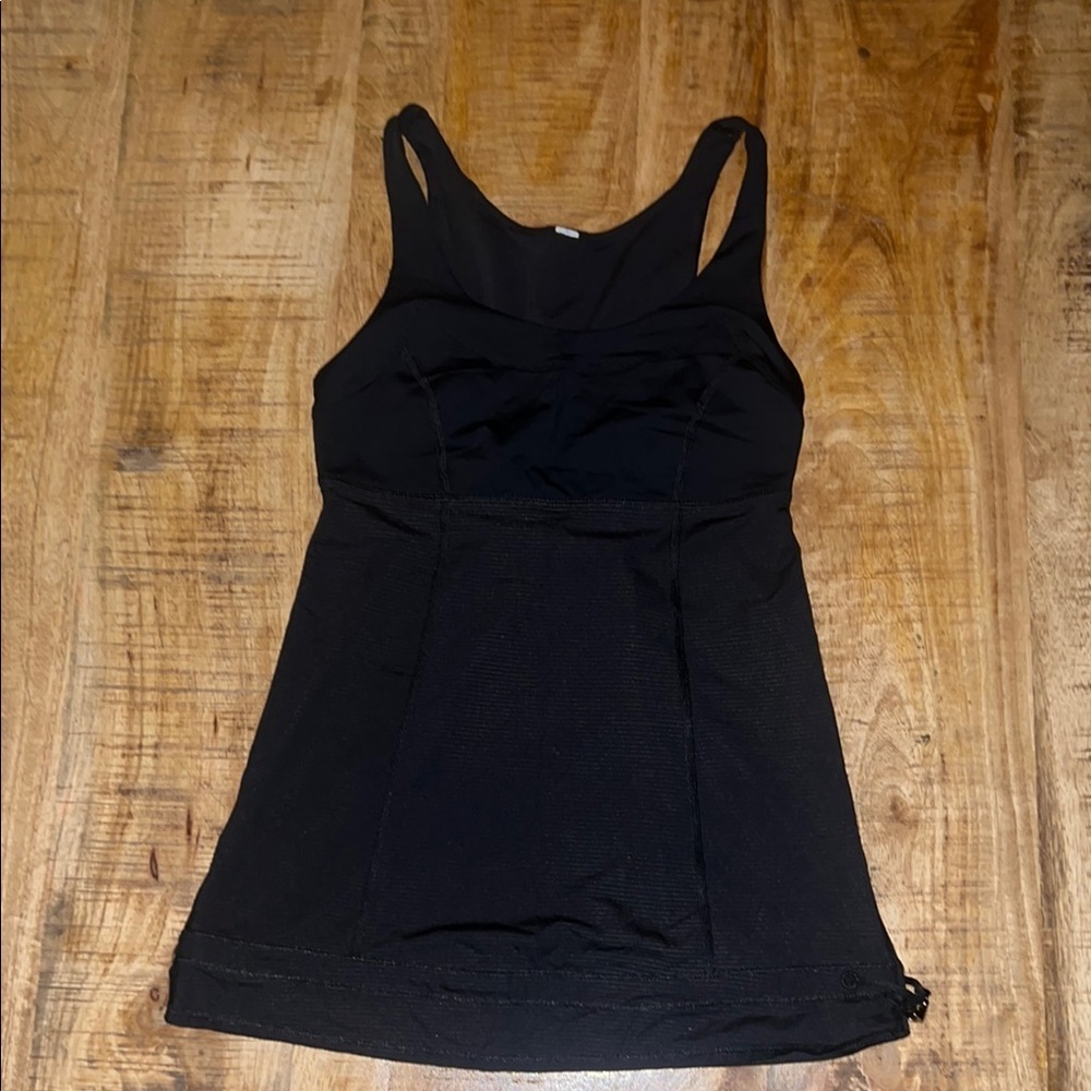 lululemon athletica Black Tank Top
